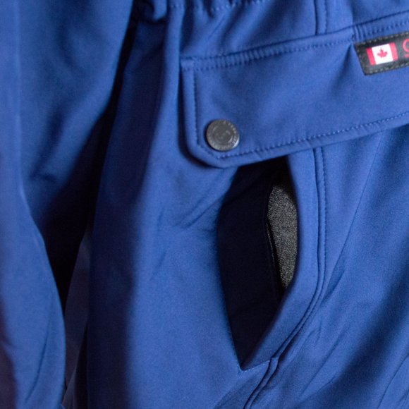 Canada Weather Gear Royal Blue & Brown Faux-Fur Trim Hood Anorak Jacket - Picture 11 of 12